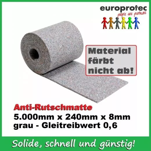 Antirutschmatten - Frbt nicht ab!