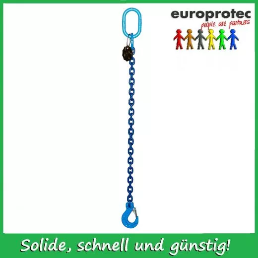 Kettengehnge 1-Strang EN 818-4 - Gteklasse 10 - Nenndicke 22mm  - Tragfhigkeit 19,0t