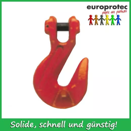 Verk�rzungshaken GK 8 mit Gabel - o. Sicherung ND 20mm