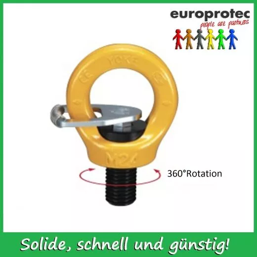 Ringschrauben drehbar M 12 x 18 - 2000kg