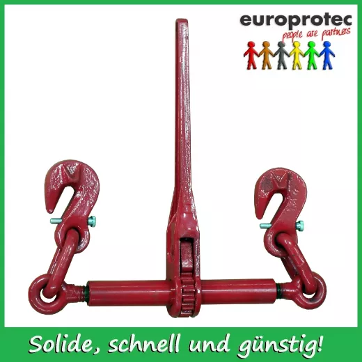 Ratschenspanner GK 8 - EN 12195-3 - ND 8 mm - 40kN - Haken/Haken