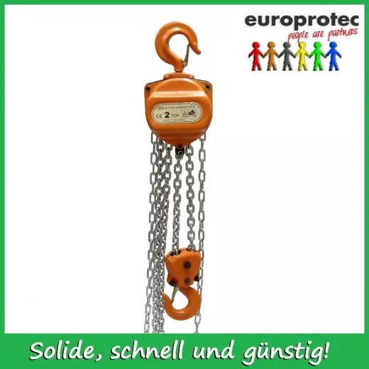 Kettenzug Kettenzge Stirnradflaschenzge - 2t
