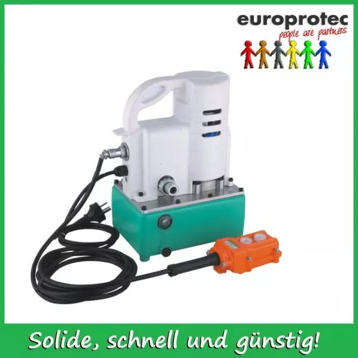 Hydraulikpumpe 230V 1,8l lvolumen mit Kabel-Fernbedienung
