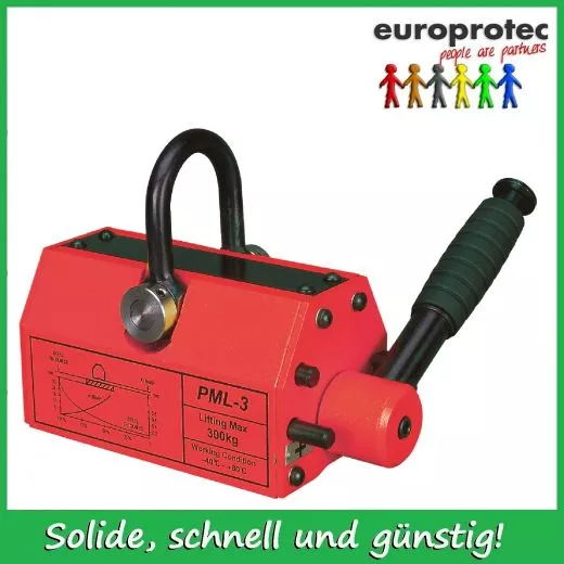 Permanent Lasthebemagnet Tragfhigkeit 1000/500kg