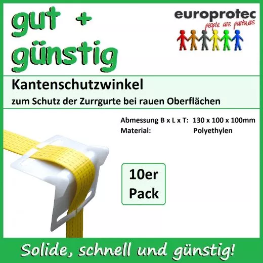 10er Pack Kantenschutzwinkel fr Bandbreite 50-75mm - 10er Pack