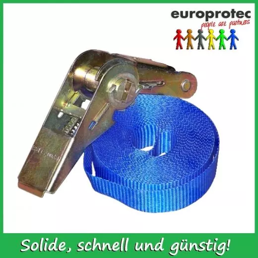 Zurrgurte 1-tlg. mit Druckratsche - 800daN