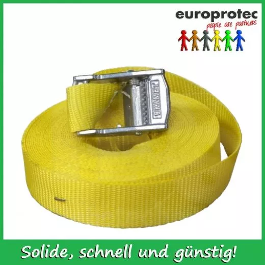 Zurrgurte 1-tlg. mit Klemmschloss 350daN