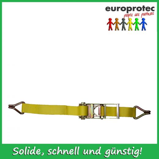 Zurrgurte 5000/10000daN - 2-tlg. mit Spitzhaken und Ratsche