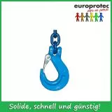 Kettengeh�nge 1-Strang EN 818-4 - G�teklasse 10 - Nenndicke 7mm � - Tragf�higkeit 1,9t - verk�rzbar