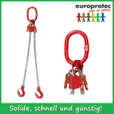 Kettengehnge 2-Strang 6mm  - Tragfhigkeit 1,6t - verkrzbar
