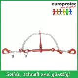 Zurrketten ND 6 mm - GK 8 - 2-teilig - LC 2.200 daN - galvanisch verzinkt