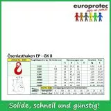 Lasthaken GK 8 mit se - ND 6mm