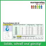 Lasthaken GK 10 mit �se - ND 7/8mm