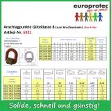 Anschlagpunkte zum Anschweissen - ohne Feder - 3150kg