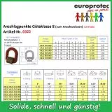 Anschlagpunkte zum Anschweissen - mit Feder - 3150kg