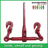 Ratschenspanner GK 8 - EN 12195-3 - ND 8 mm - 40kN - Haken/Haken