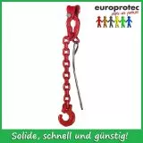 Forst-Chockerkette GK 8 mit Kuppelschlitzring und Durchstecknadel - zul. Zugkraft 6300daN