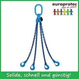 Kettengeh�nge 4-Strang EN 818-4 - G�teklasse 10 - Nenndicke 20mm � - Tragf�higkeit 33,6t