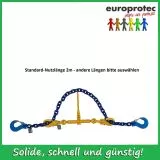 Zurrketten ND 10mm GK 10 - 2-teilig - LC 8.000 daN blau lackiert