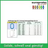 Aufh�ngering G�teklasse 10 f�r 2-Strang 22mm (A 45)