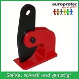 Hebeklemmen f�r den horizontalen Transport - 10000kg Paar - Greifbereich 0-100mm