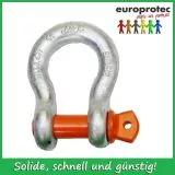 Sch�kel geschweift - hochfest - mit Augbolzen 1 3/8 - 13500kg