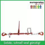 Zurrketten ND 10 mm - GK 8 - 1-teilig - LC 6.300 daN - galvanisch verzinkt