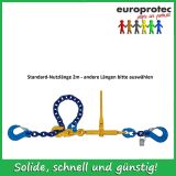 Zurrketten ND 10mm GK 10 - 1-teilig - LC 8.000 daN blau lackiert