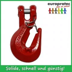 Verkrzungshaken GK 8 mit Gabel - mit Sicherung ND 13mm