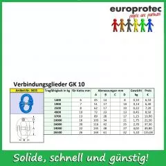 Verbindungsglied GK 10 - ND 8mm