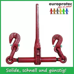 Ratschenspanner GK 8 - EN 12195-3 - ND 6 mm - 20kN - Haken/Haken