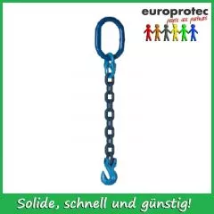 Forst-Rckekette GK 10 mit Kuppelschlitzring - zul. Zugkraft 6000daN