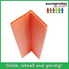 Kantenschutzleiste (Doppelstegleiste) 190mm Schenkellnge 80cm lang