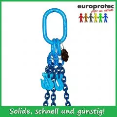 Kettengehnge 4-Strang EN 818-4 - Gteklasse 10 - Nenndicke 22mm  - Tragfhigkeit bis 39,9t - verkrzbar
