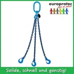 Kettengehnge 3-Strang EN 818-4 - Gteklasse 10 - Nenndicke 8mm  - Tragfhigkeit 5,25t