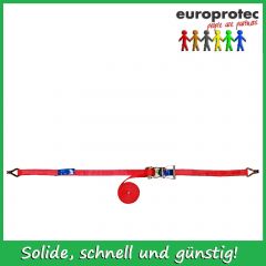 Zurrgurte 750/1500daN - 2-tlg. mit Spitzhaken und Ratsche